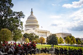 The US Capitol Building.