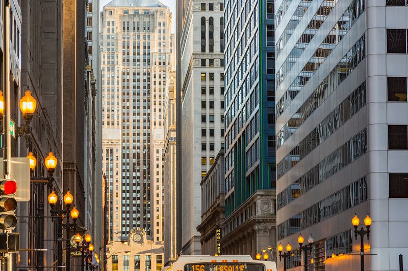 Chicago Board of Trade Building on LaSalle St