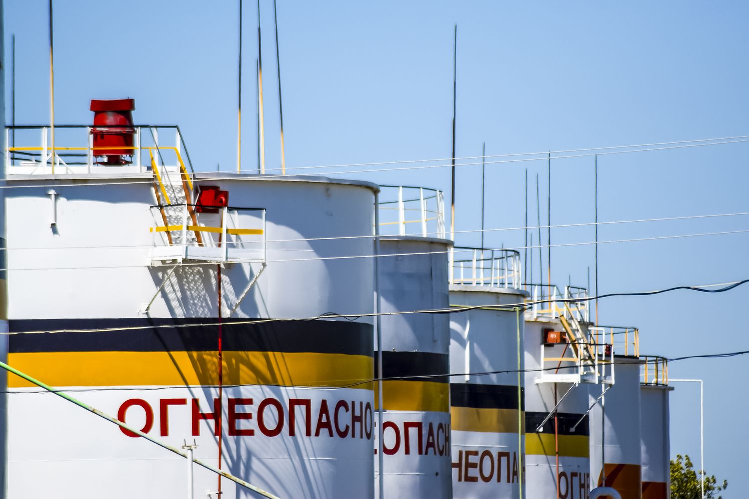 Russian Oil Tanks