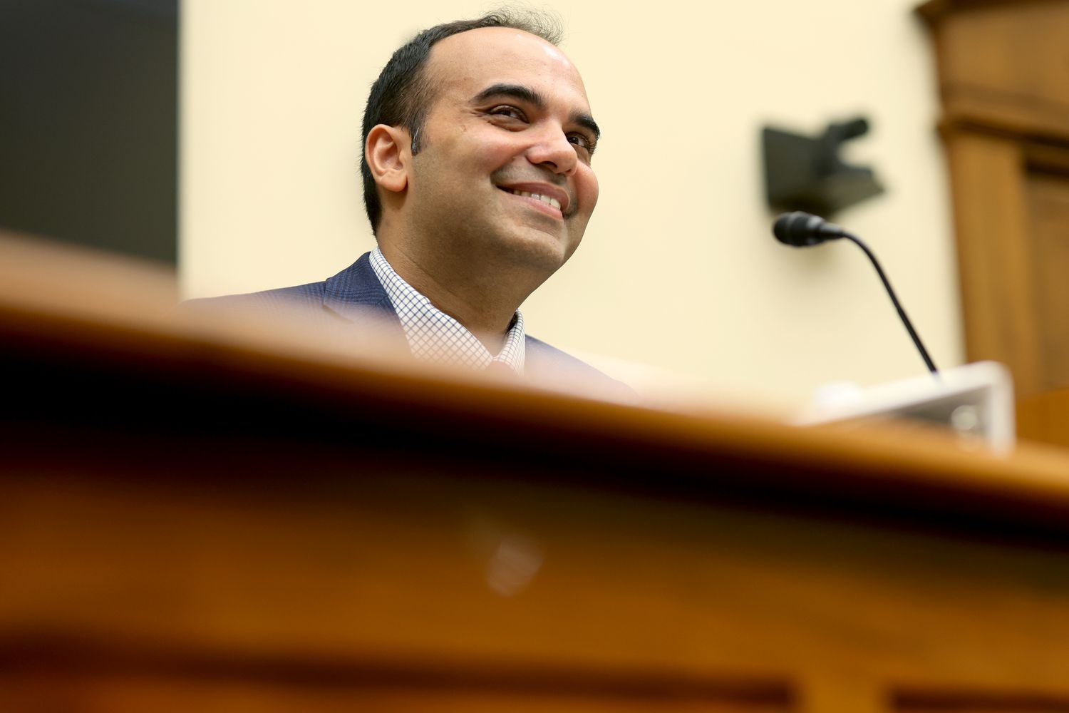 Rohit Chopra, director of the Consumer Financial Protection Bureau (CFPB), during a House Financial Services Committee hearing in Washington, DC, US, on Thursday, June 13, 2024.