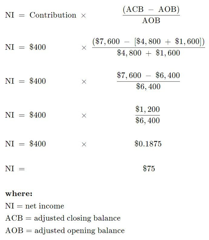 IRA Contribution Recharacterization Example
