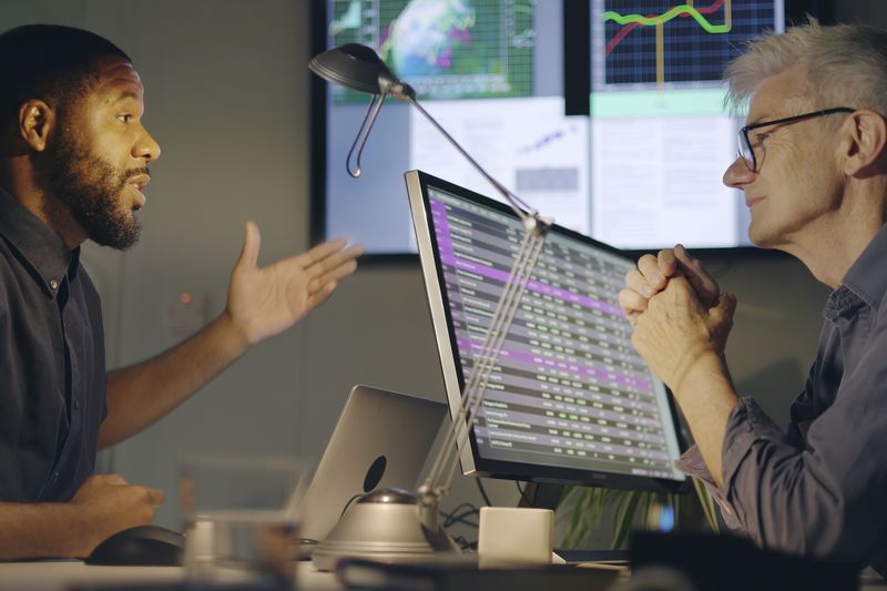 Two hedge fund managers discuss the liquidity of holdings and investments held within the fund.