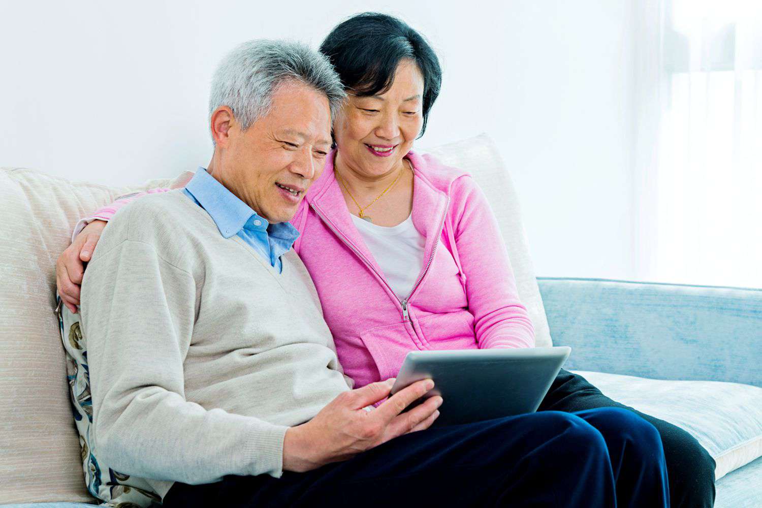An older couple