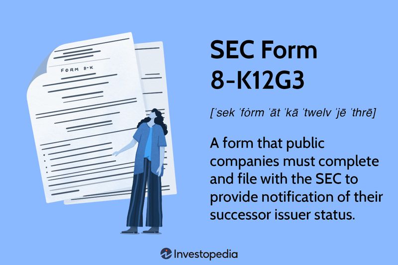 SEC Form 8-K12G3