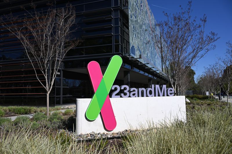 Exterior of 23andMe headquarters.