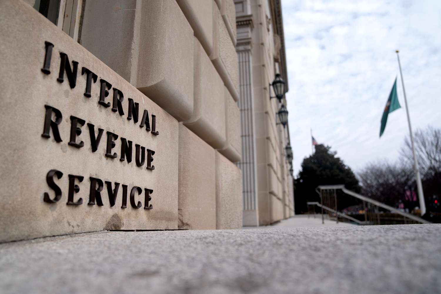 The Internal Revenue Service (IRS) headquarters in Washington, DC, US, on Tuesday, Feb. 18, 2025.