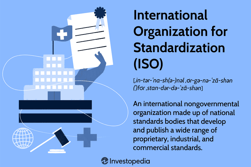 International Organization for Standardization (ISO): An international nongovernmental organization made up of national standards bodies that develop and publish a wide range of proprietary, industrial, and commercial standards.