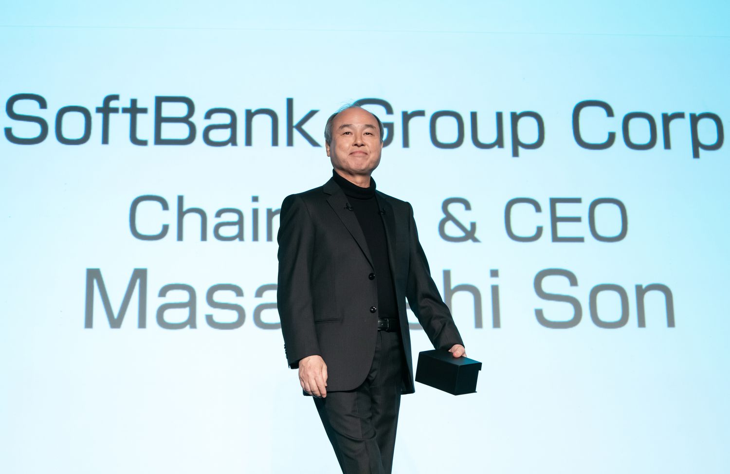 SoftBank Group chairman and CEO Masayoshi Son 