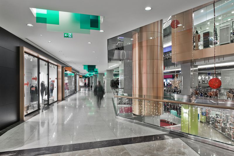 Shopping Mall interior in Istanbul
