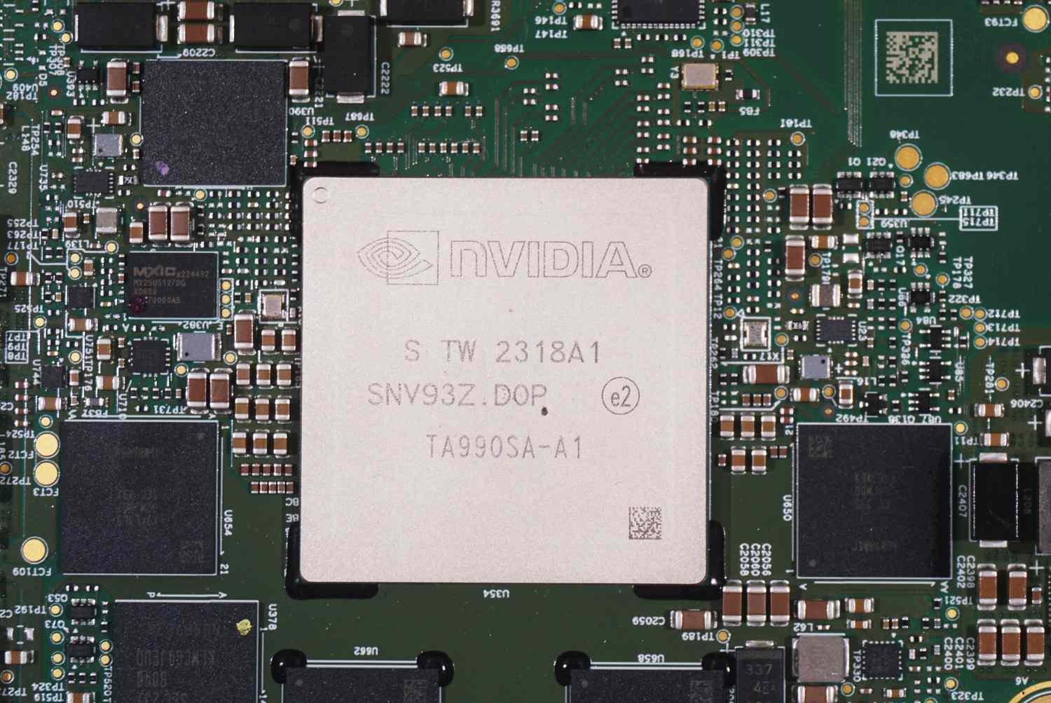 Nvidia automotive gauge chip