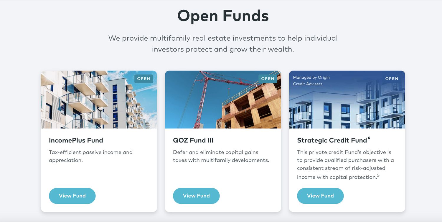 Origin Investments Key Features
