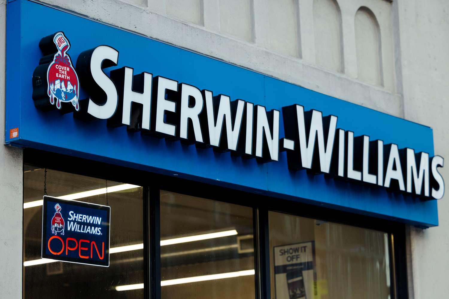 A Sherwin-Williams store
