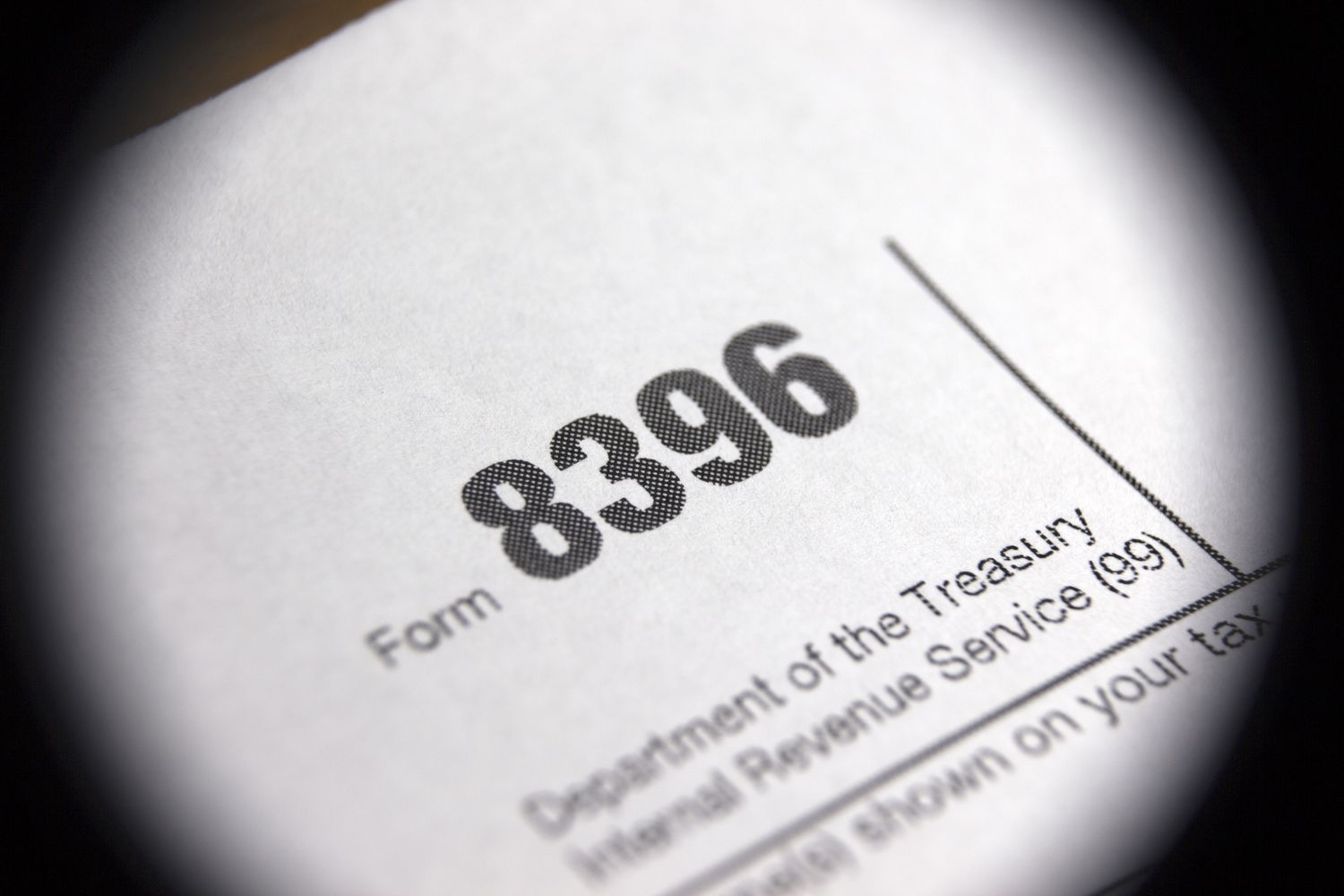 Mortgage Investment Credit Tax Form 8396