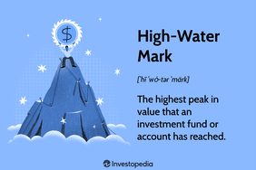 High-Water Mark: The highest peak in value that an investment fund or account has reached.