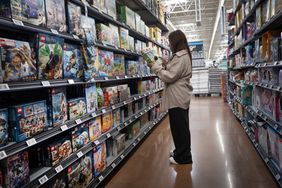 A customer shops for toys at a big box retailer on May 12, 2025 in Chicago, Illinois.