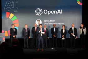 OpenAI CEO Sam Altman at the Advancing Sustainable Development through Safe, Secure, and Trustworthy AI Event on Sept. 23, 2024 in New York