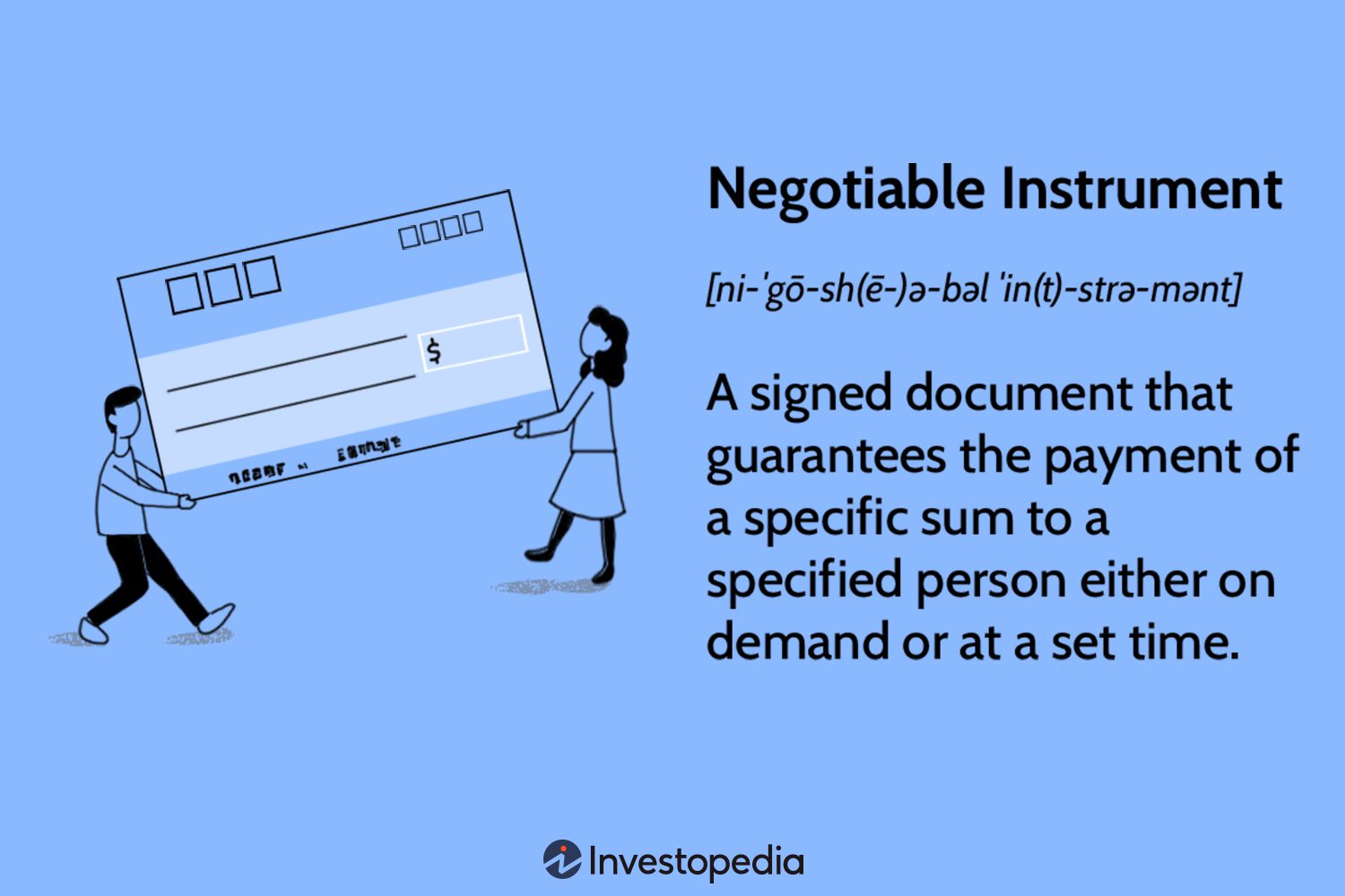 Negotiable Instrument