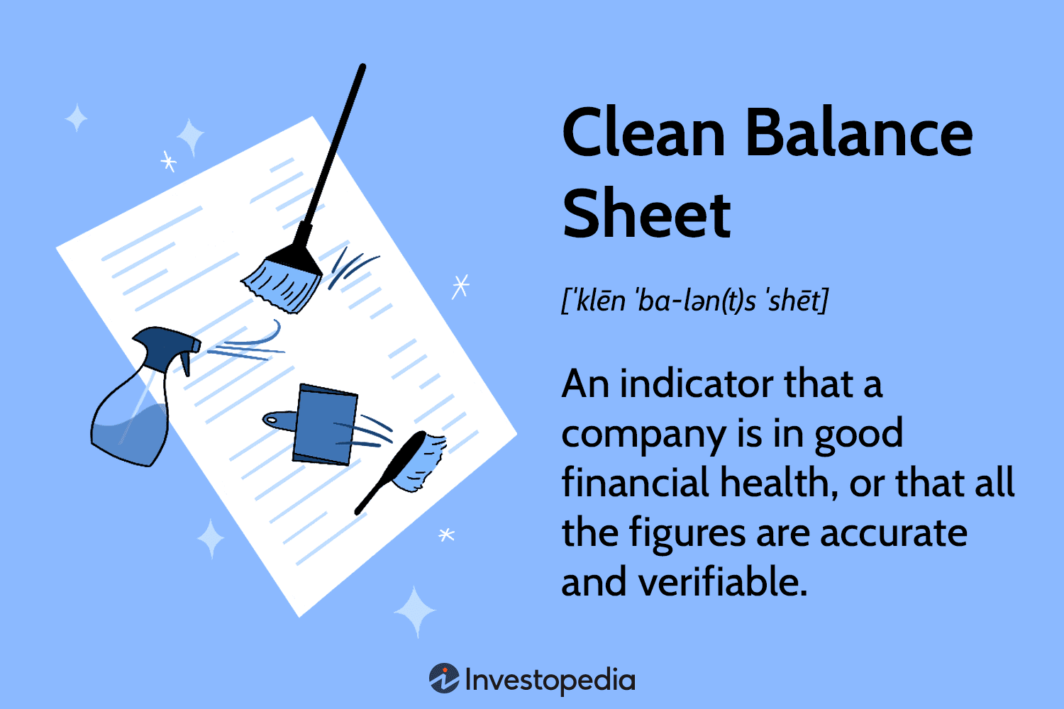 Clean Balance Sheet