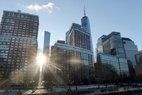 Lower Manhattan, New York City, on Feb. 14. 