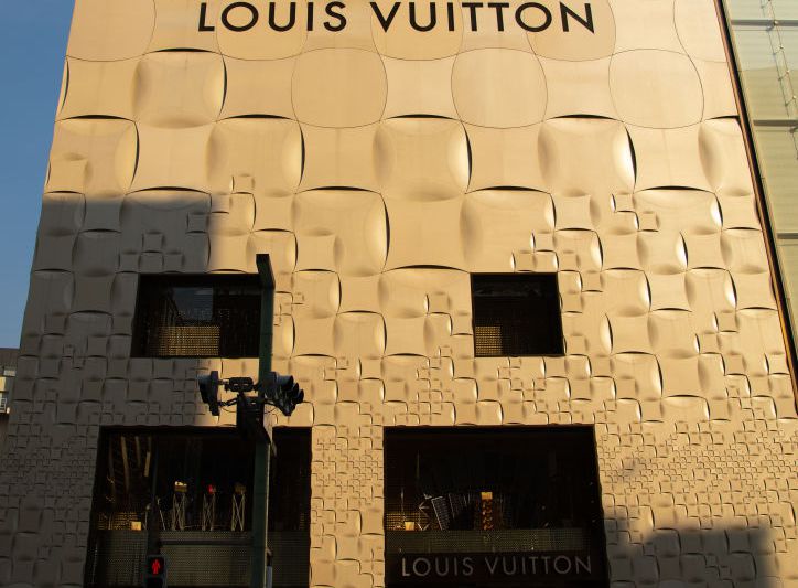 Louis Vuitton store in Ginza, Tokyo