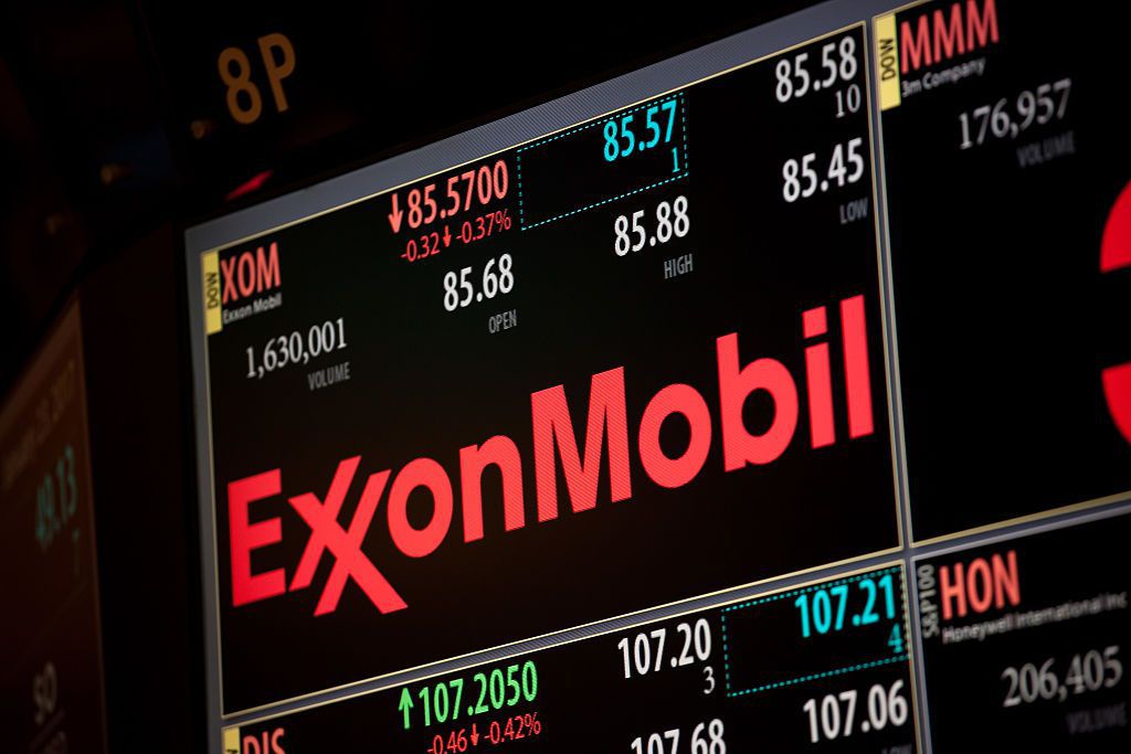 Trading On The Floor Of The NYSE As U.S.Stocks Fall With Industrials On Trump Border Tax Comments