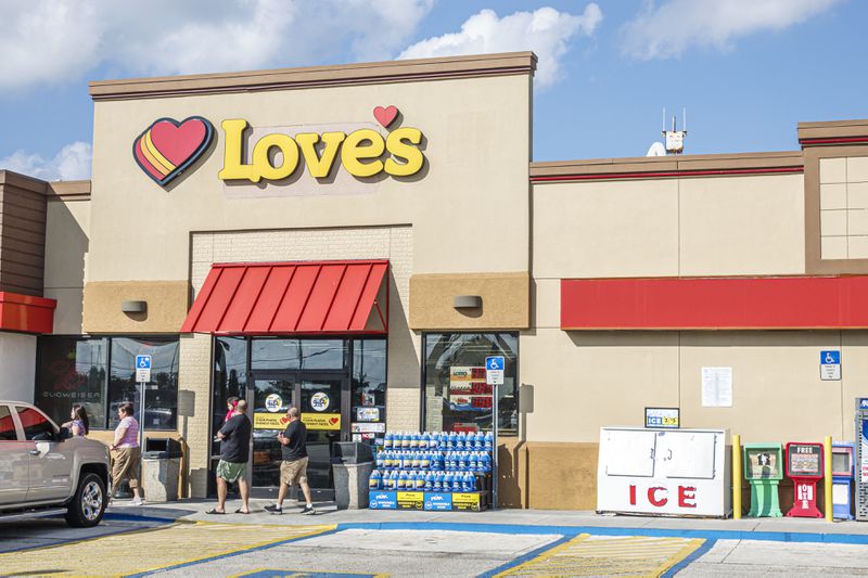 Love's gas station and convenience store, owned by Tom Love