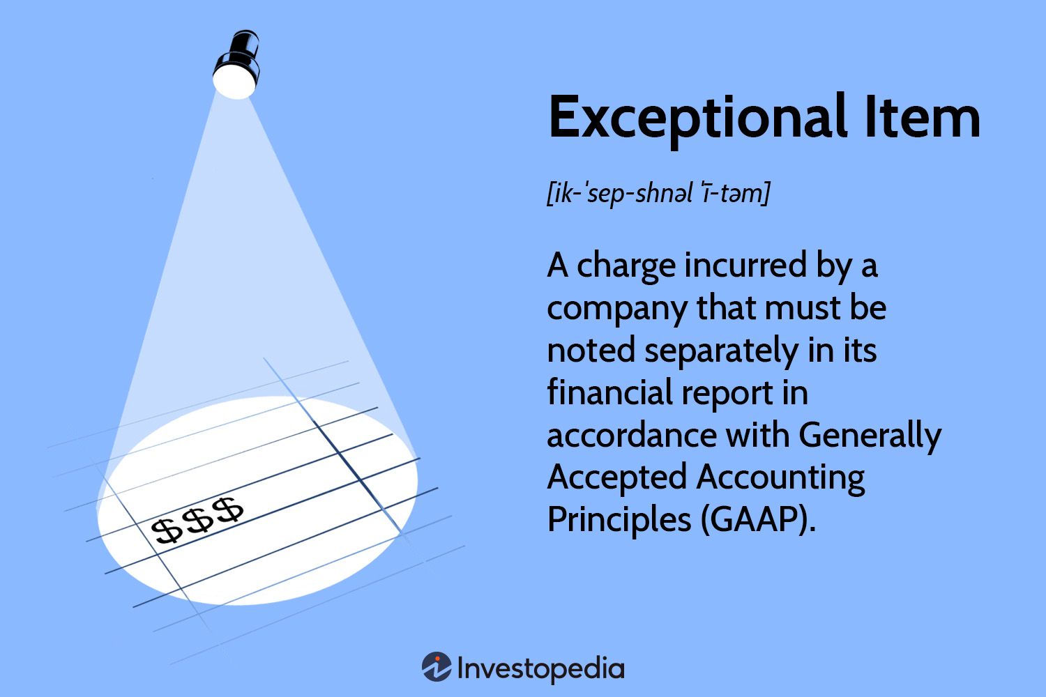 Exceptional Item