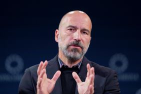 Uber CEO Dara Khosrowshahi speaks onstage during the 2024 Concordia Annual Summit at Sheraton New York Times Square on September 23, 2024 in New York City.