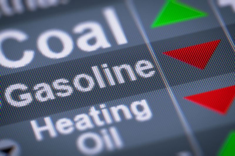 The index of gasoline down