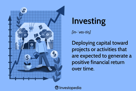 Investing: Deploying capital toward projects or activities that are expected to generate a positive financial return over time.