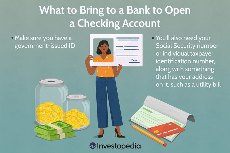 What to Bring to a Bank to Open a Checking Account