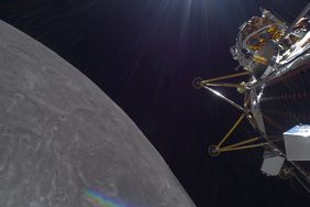 Intuitive Machines’ IM-2 mission Athena lander in circular orbit around the Moon