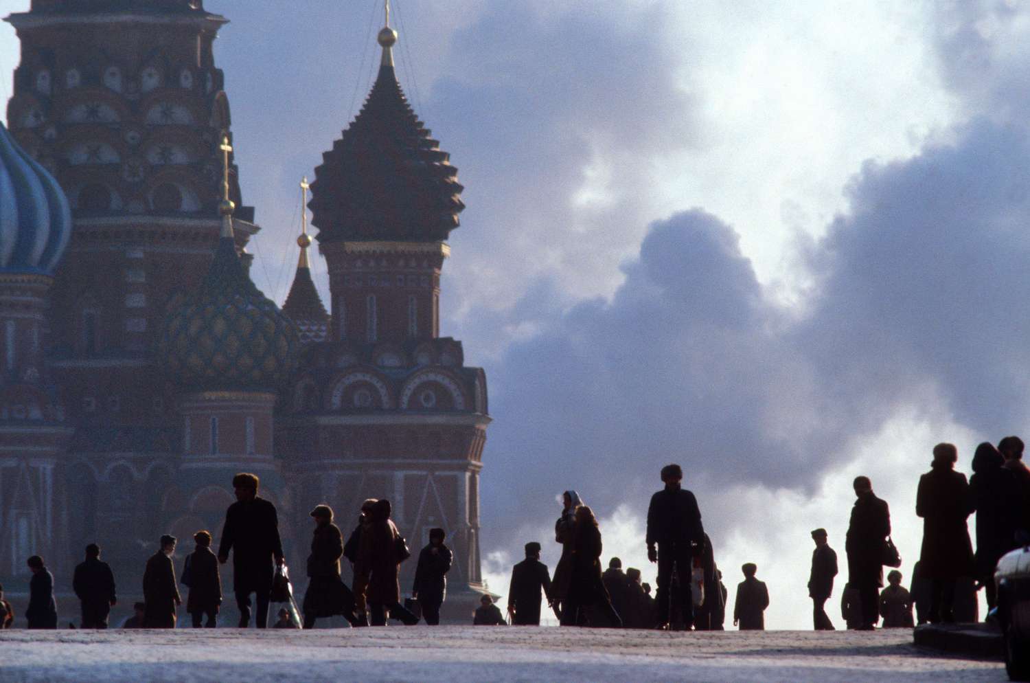 St. Basil's cathedral in Red Square