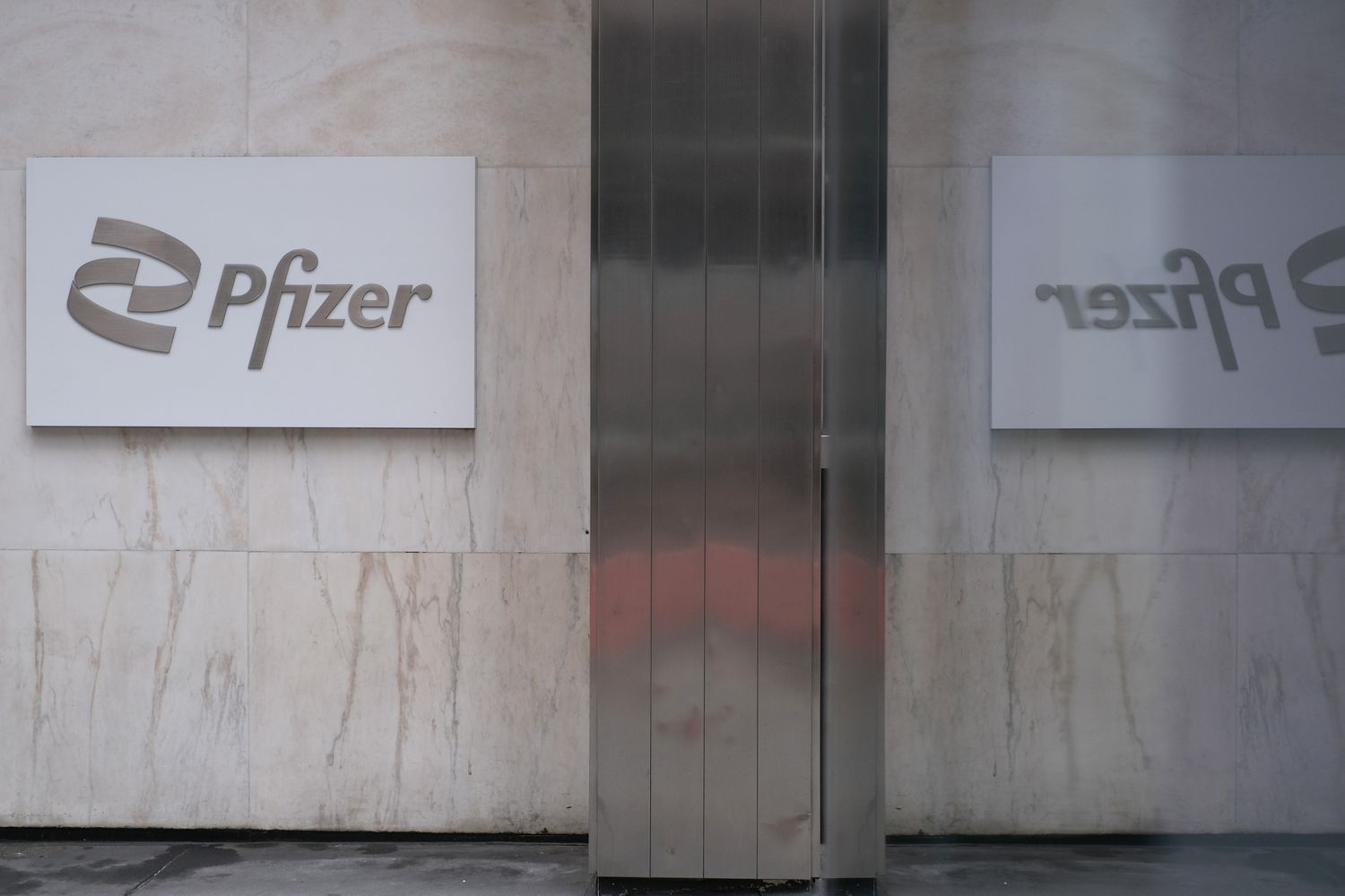 Pfizer headquarters in New York