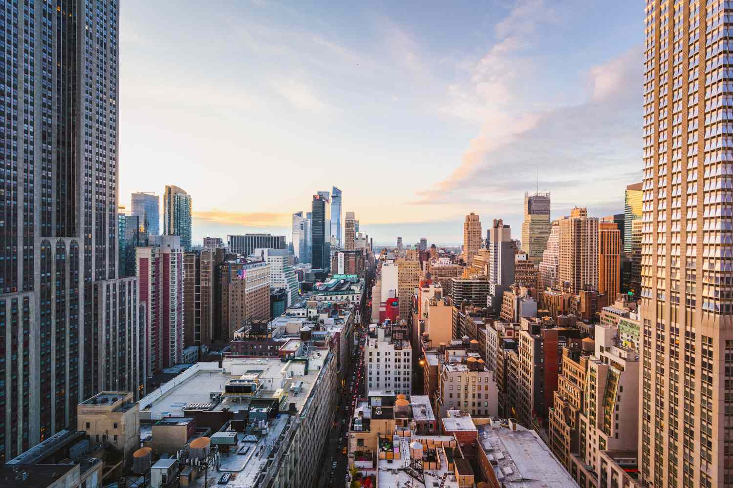 midtown manhattan skyline view