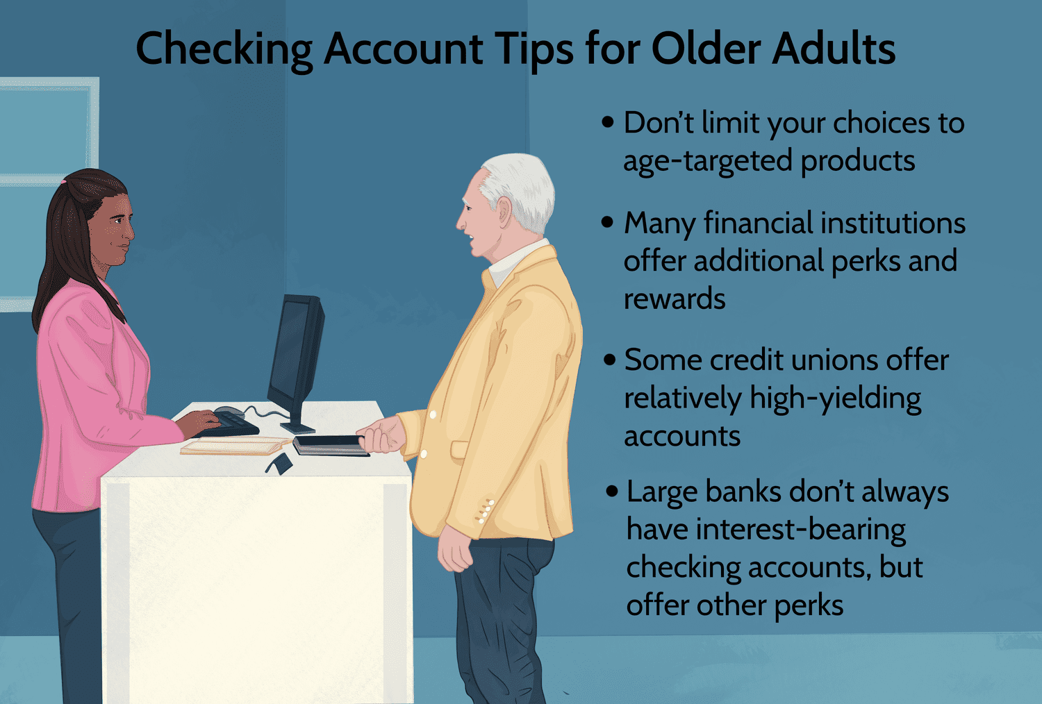 Checking Account Tips for Older Adults