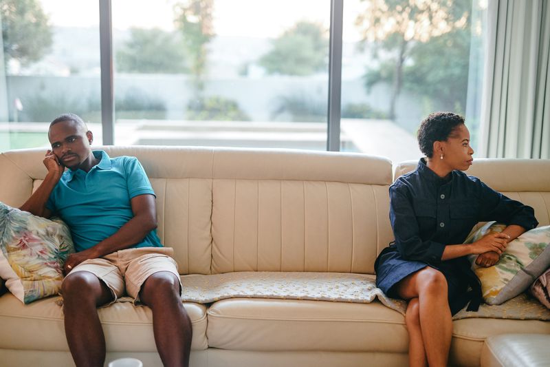Divorced couple