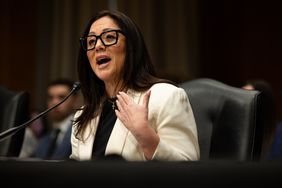 Former Congresswoman Lori Chavez-DeRemer (R-OR), nominee to be Secretary of Labor, testifies during her confirmation hearing in front of the Senate Health, Education, Labor, and Pensions committee in Washington, DC on February 19, 2025.