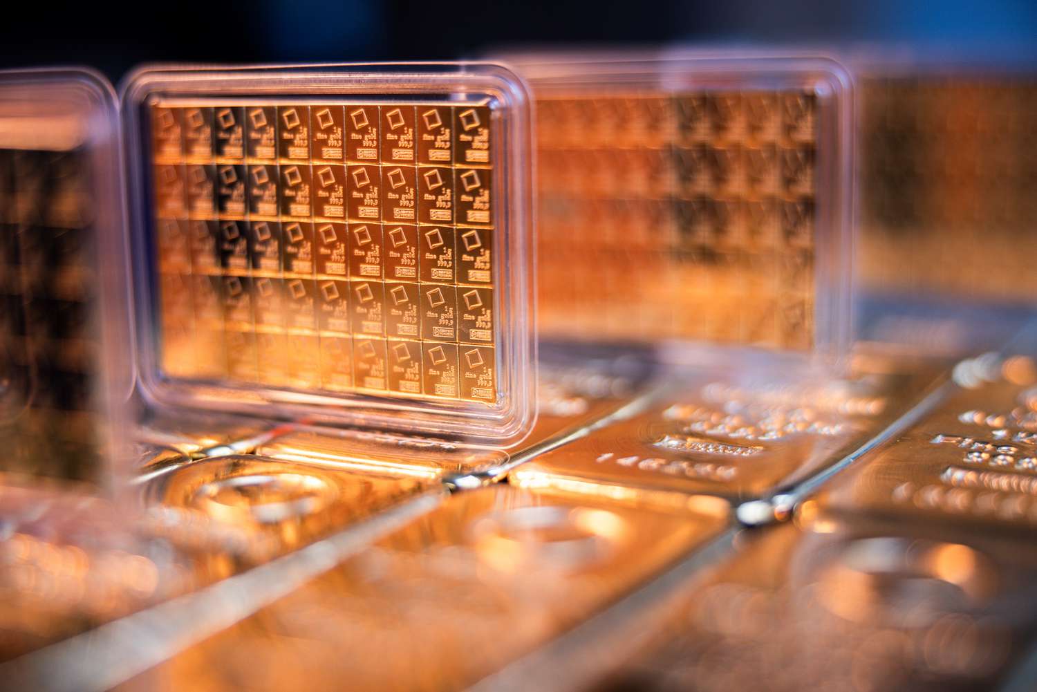 Gold bars