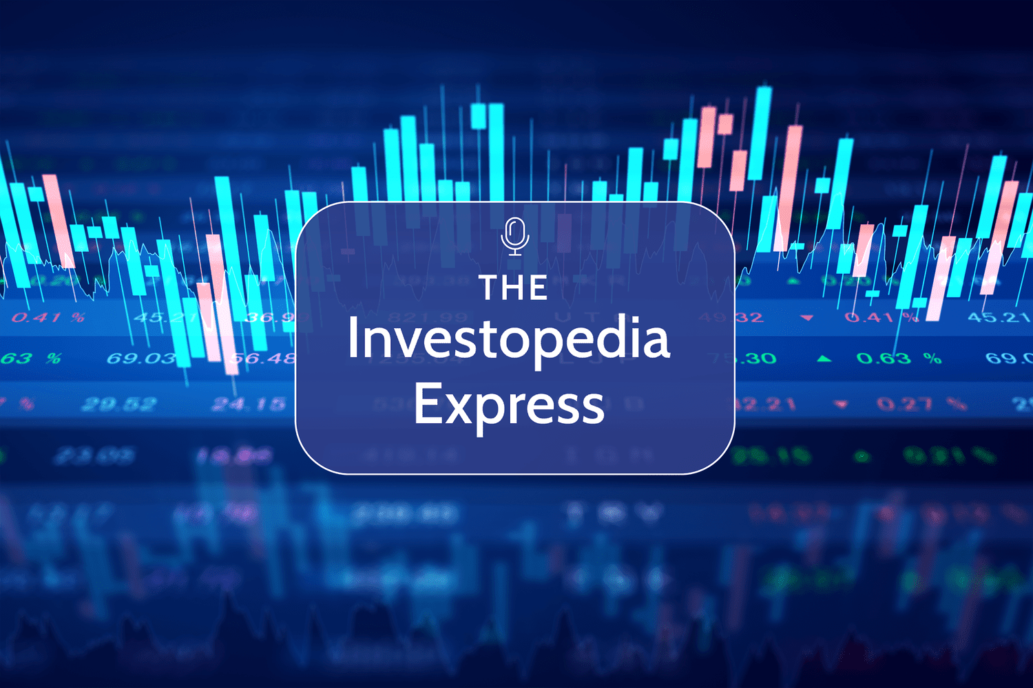 Image of a stock market chart 