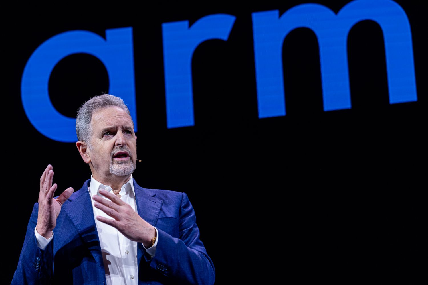 Arm CEO Rene Haas during the Computex conference in Taipei, Taiwan, on June 4, 2024