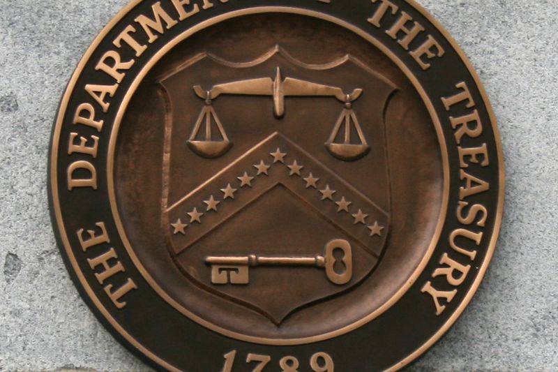 Dept of theTreasury Seal