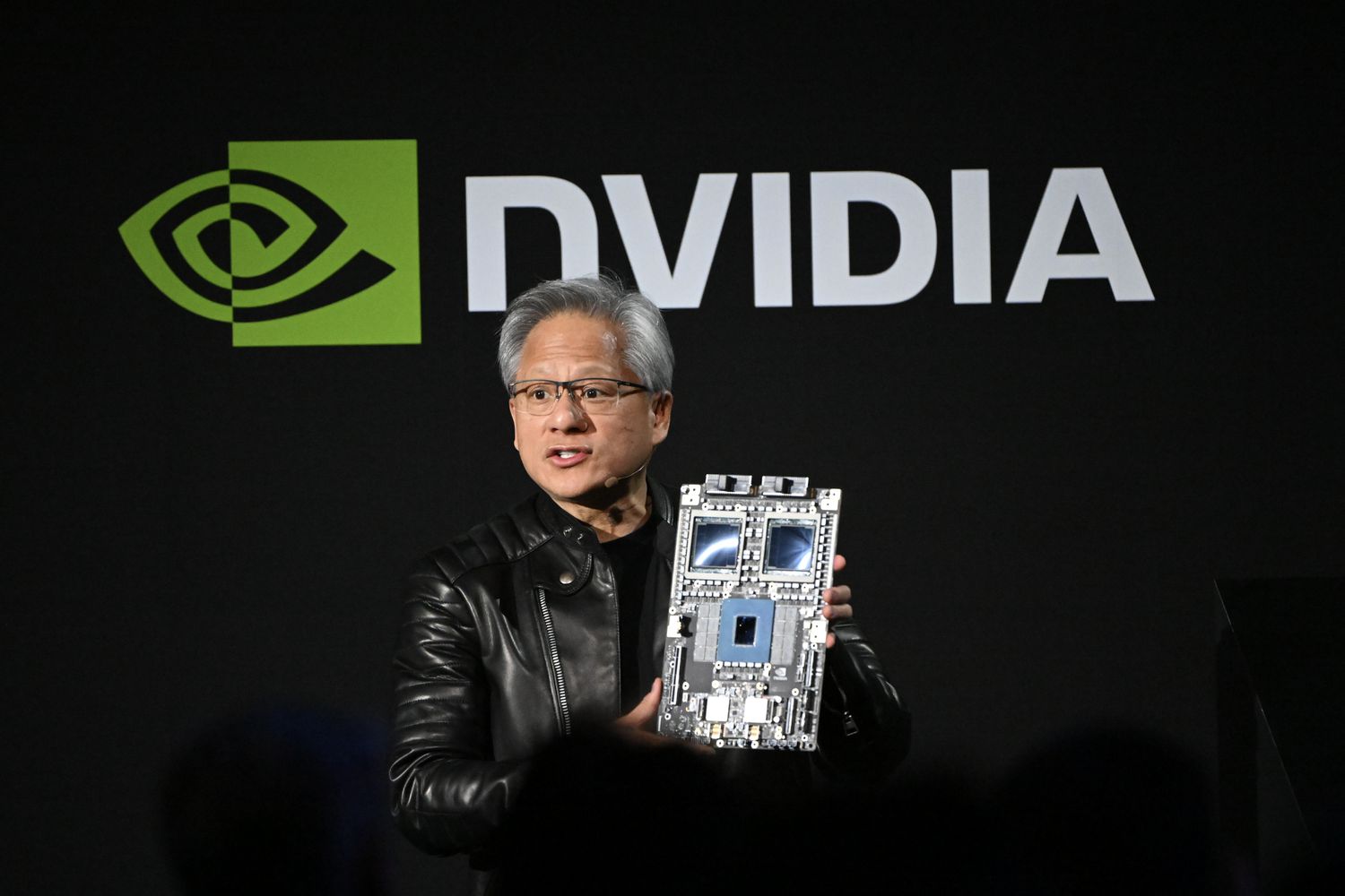 Nvidia CEO Jensen Huang at the Nvidia AI Summit Japan in Tokyo, Japan, on Nov. 13, 2024