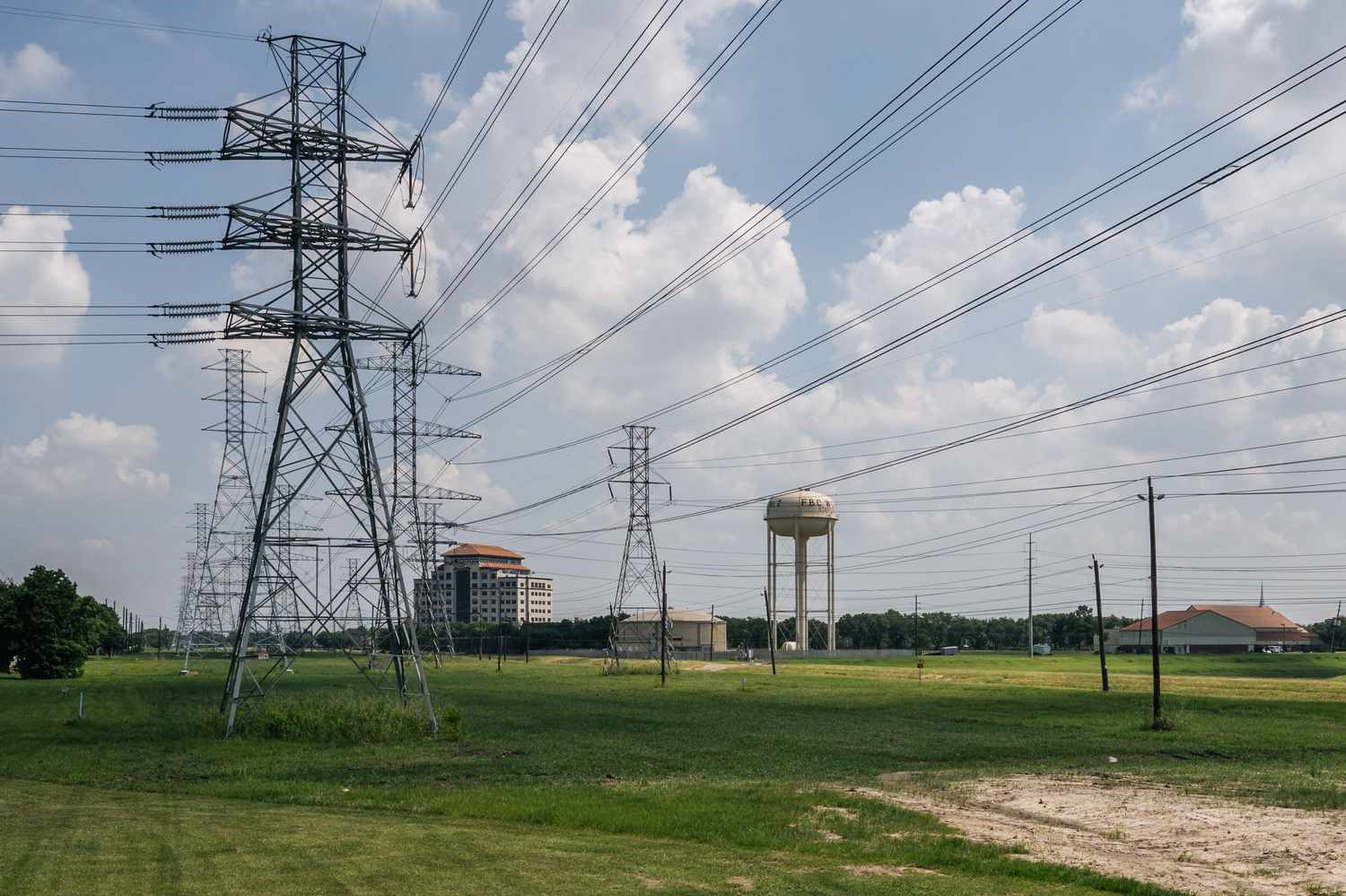 Electrical Power Lines in Texas
