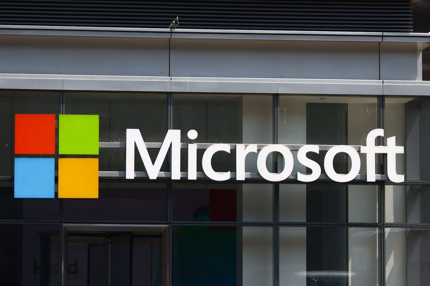 A Microsoft store location.