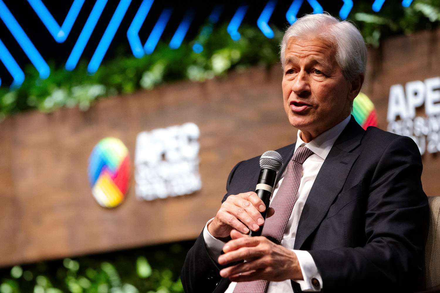 JPMorgan CEO Jamie Dimon at the Asia-Pacific Economic Cooperation (APEC) CEO Summit in Lima, Peru, on Nov. 14, 2024
