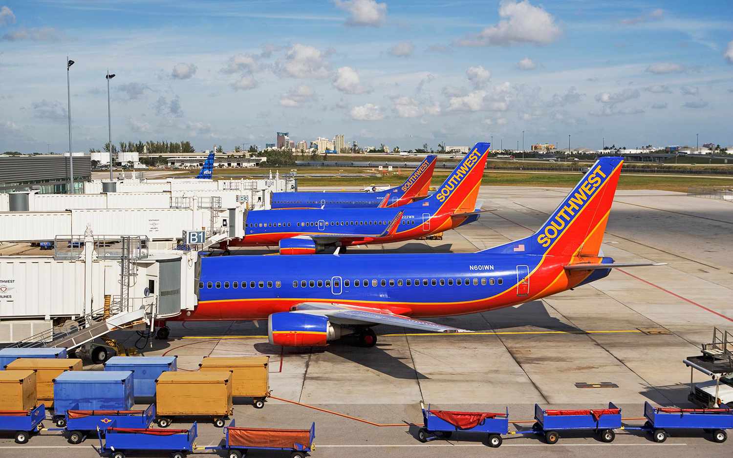 Southwest Airlines Priority Fees Airplane