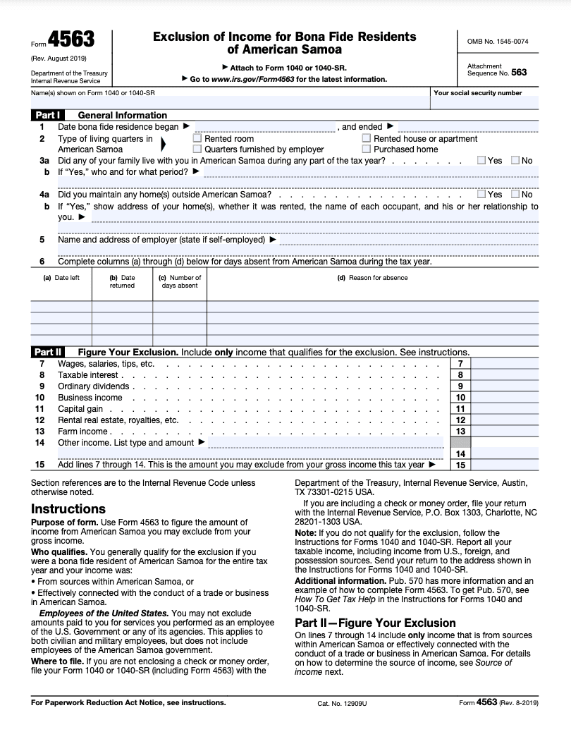 Form 4563