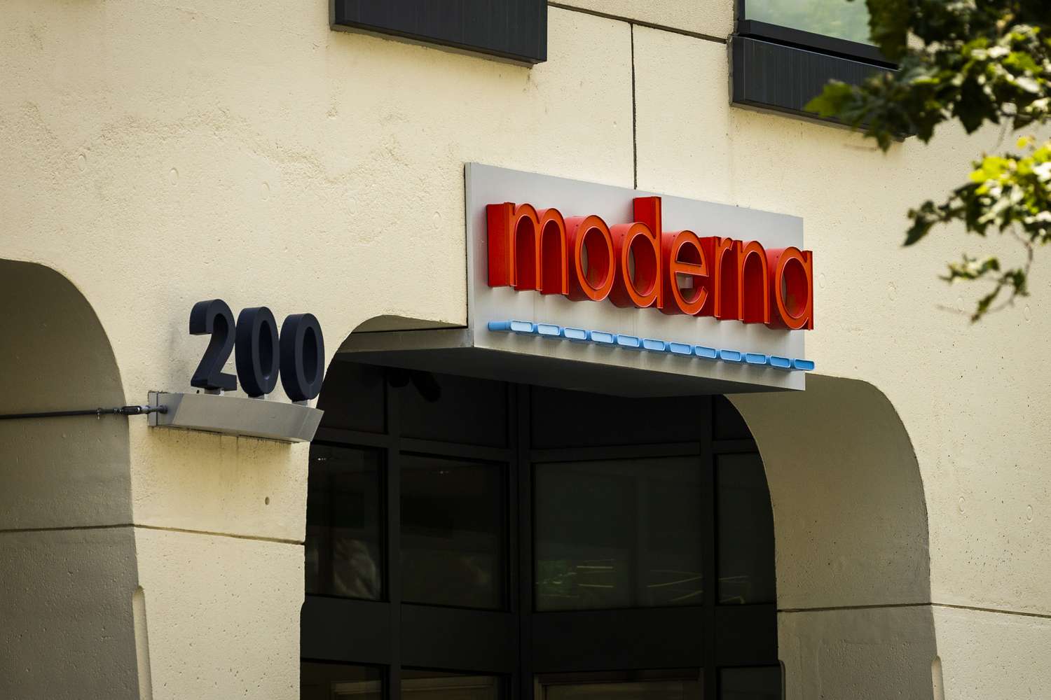 Moderna headquarters in Cambridge, Massachusetts