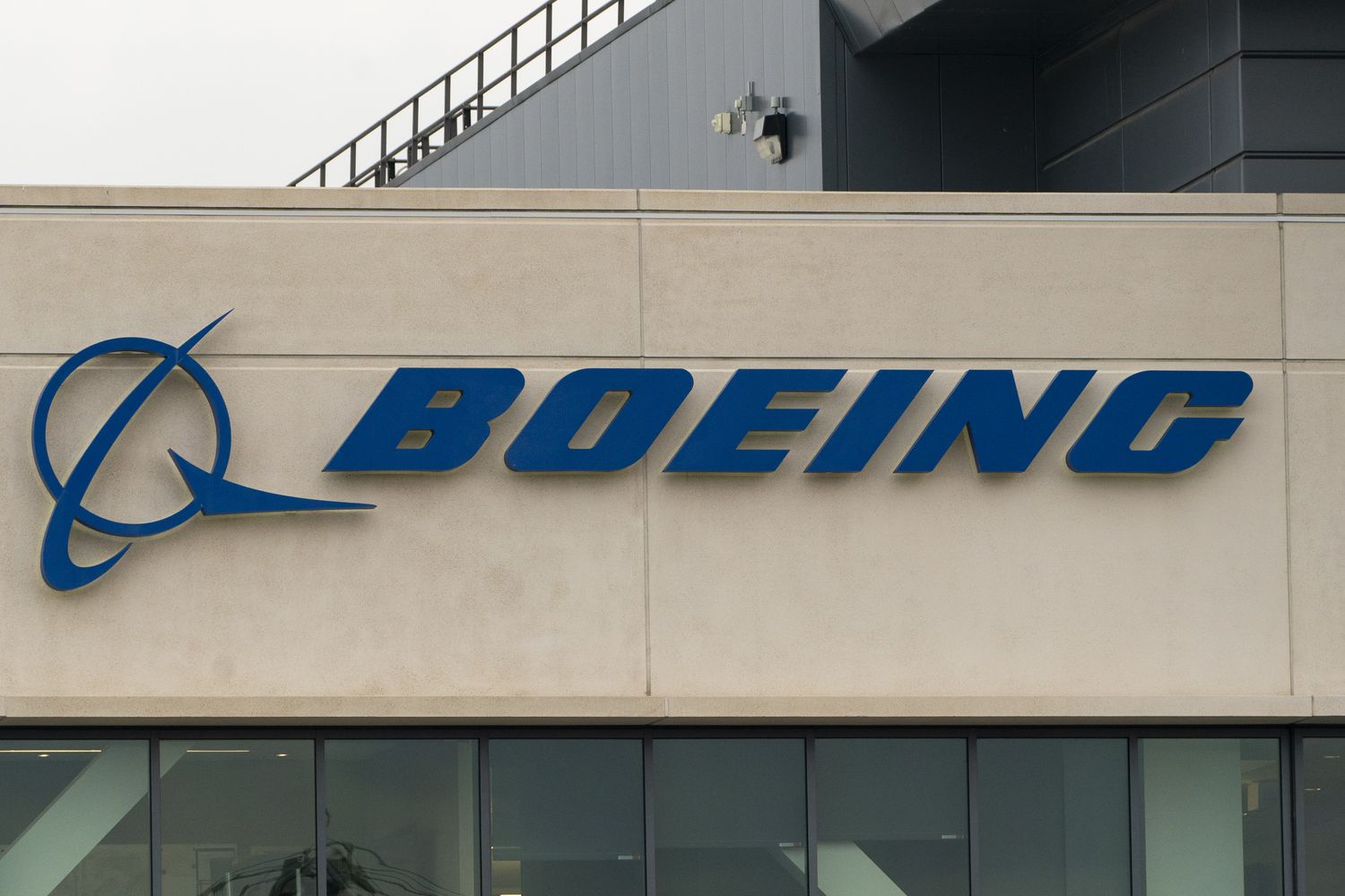 Boeing sign